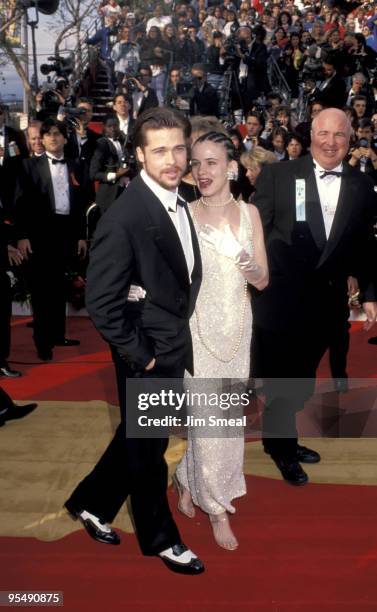 Brad Pitt and Juliette Lewis