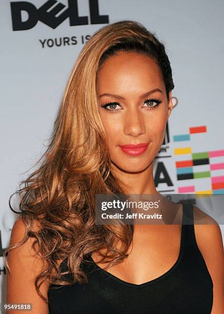 Singer Leona Lewis arrives for the 2009 MTV Europe Music Awards held at the O2 Arena on November 5, 2009 in Berlin, Germany.