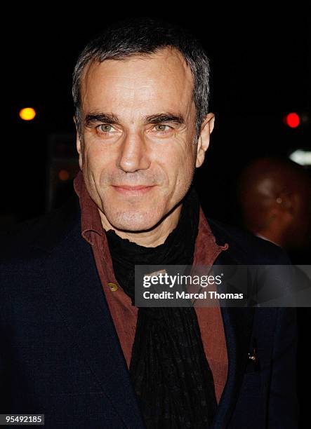 Daniel Day Lewis is seen in Manhattan on November 16, 2009 in New York City.