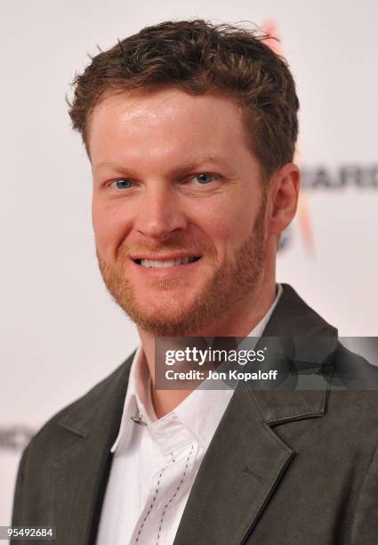 Race car driver Dale Earnhardt Jr. Arrives at the 43rd Annual CMA Awards at the Sommet Center on November 11, 2009 in Nashville, Tennessee.