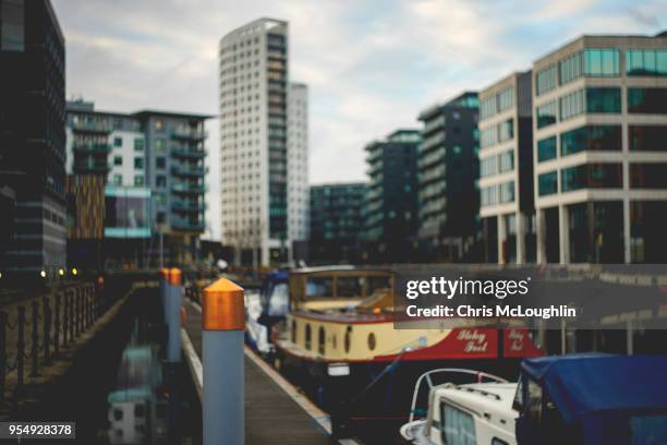 leeds dock - river aire stock pictures, royalty-free photos & images