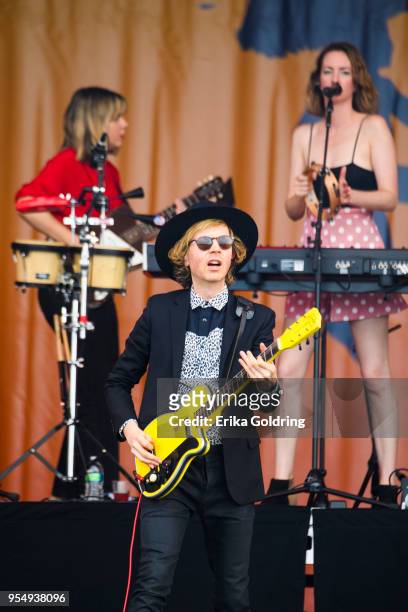 Beck performs at Fair Grounds Race Course on May 4, 2018 in New Orleans, Louisiana.