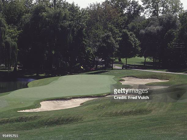 Scenic view of No 14 at Muirfield Village GC. Dublin, OH 1/1/1990-- CREDIT: Fred Vuich