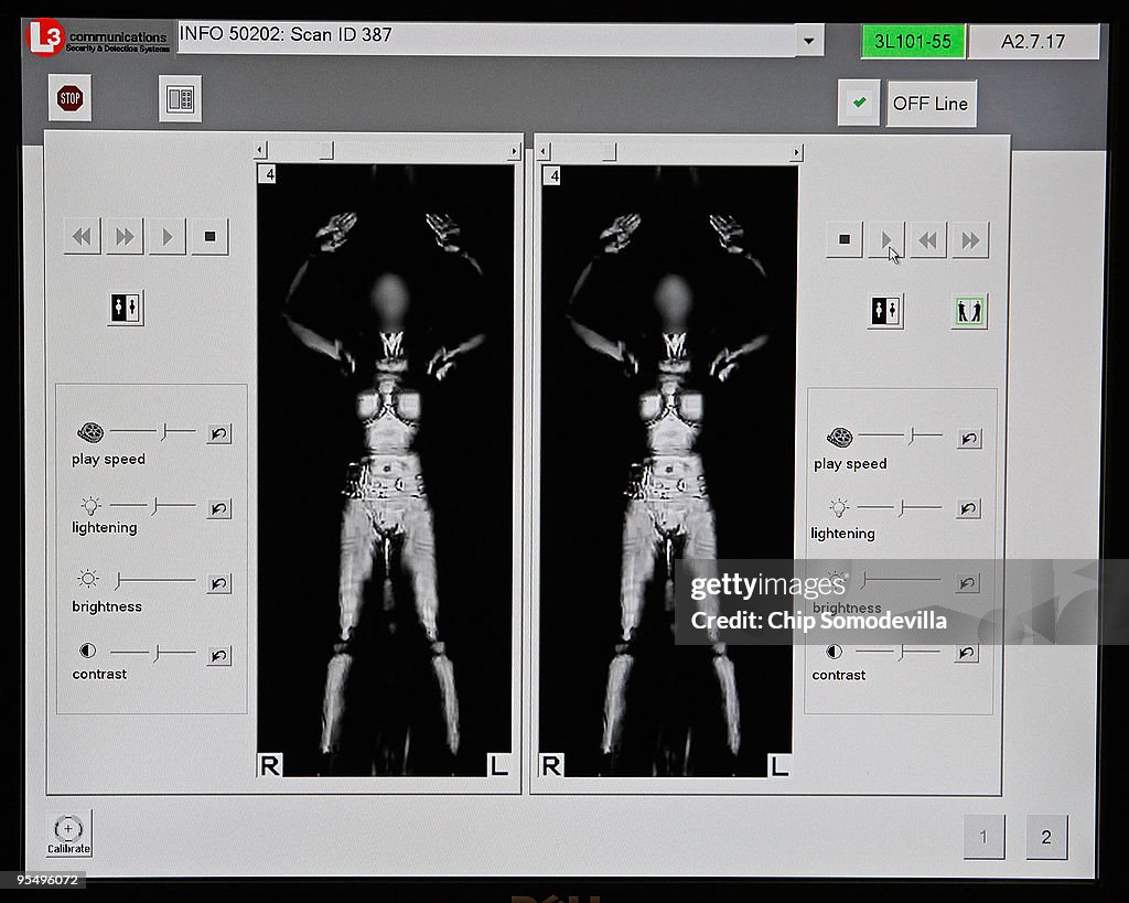 TSA Demonstrates New Imaging Technology At Reagan National Airport