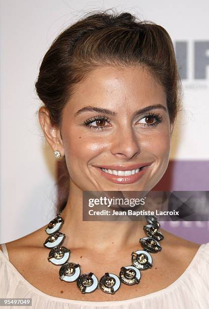 Maria Menounos arrives at the Entertainment Weekly and Women In Film's Pre-Emmy Party at the Restaurant at The Sunset Marquis Hotel on September 17,...