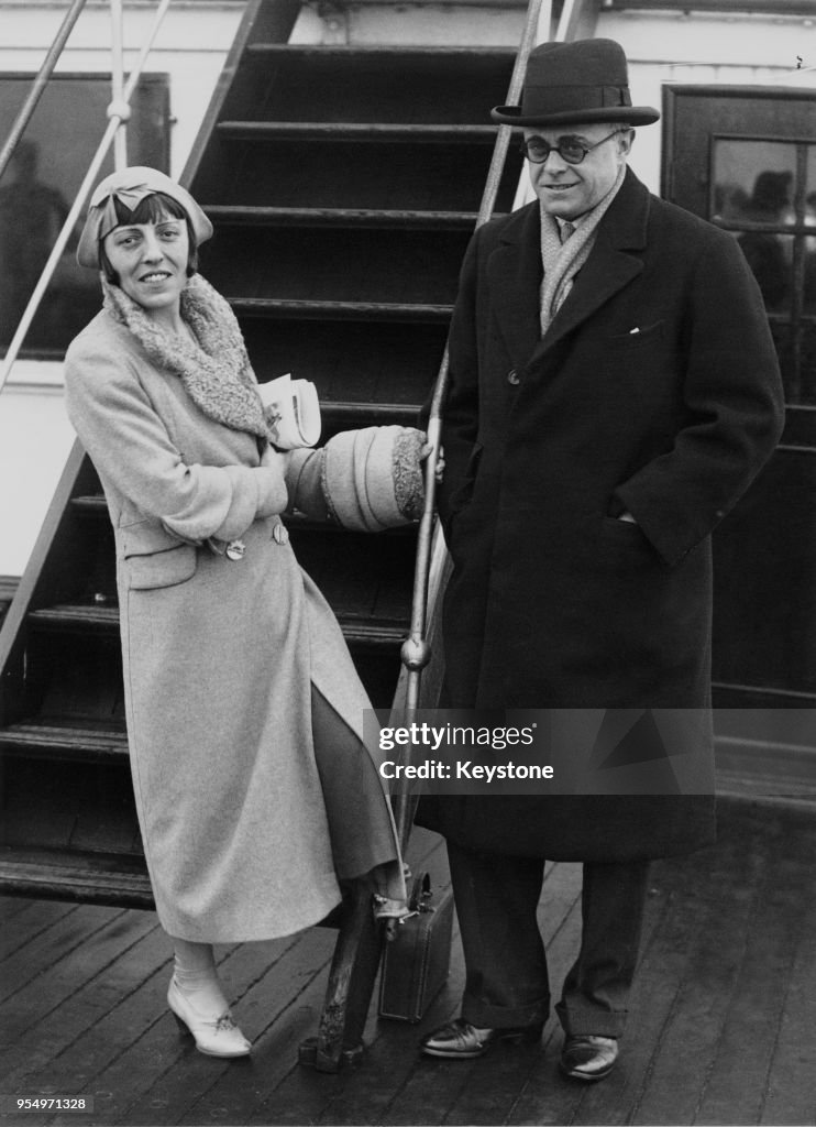 Dodie Smith And Basil Dean