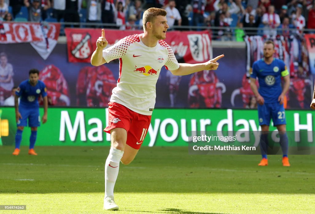 RB Leipzig v VfL Wolfsburg - Bundesliga