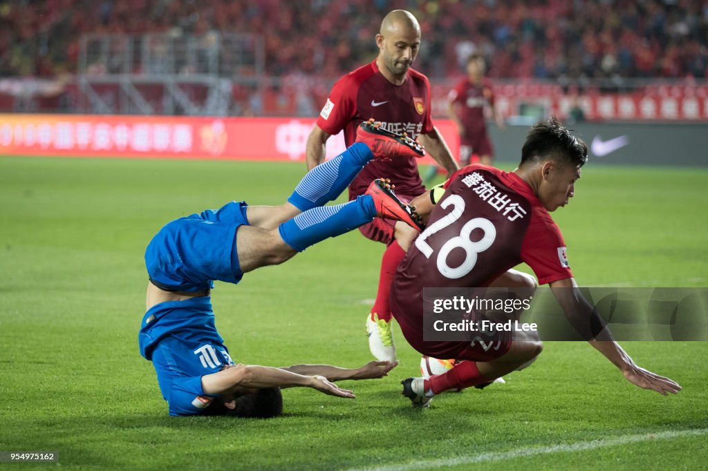 Hebei China Fortune v Henan Jianye - 2018 Chinese Super League