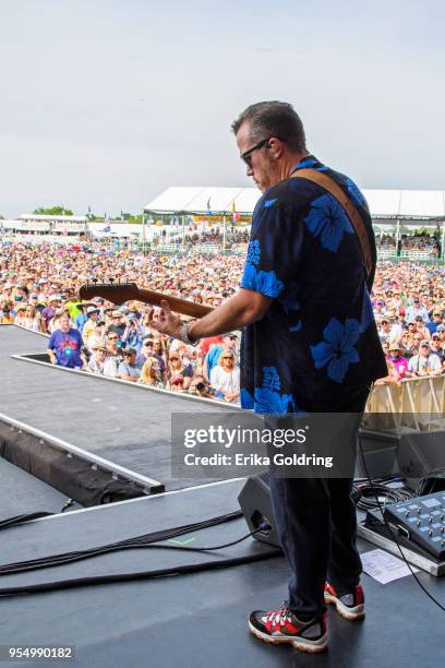 Jason Isbell performs at Fair Grounds Race Course on May 4, 2018 in New Orleans, Louisiana.