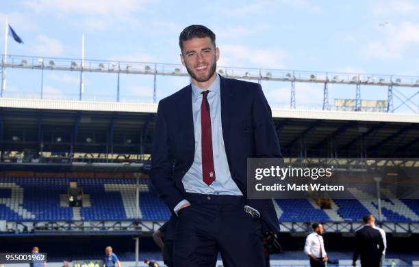 Wesley Hoedt of Southampton ahead of the Premier League match between Everton and Southampton at Goodison Park on May 5, 2018 in Liverpool, England.