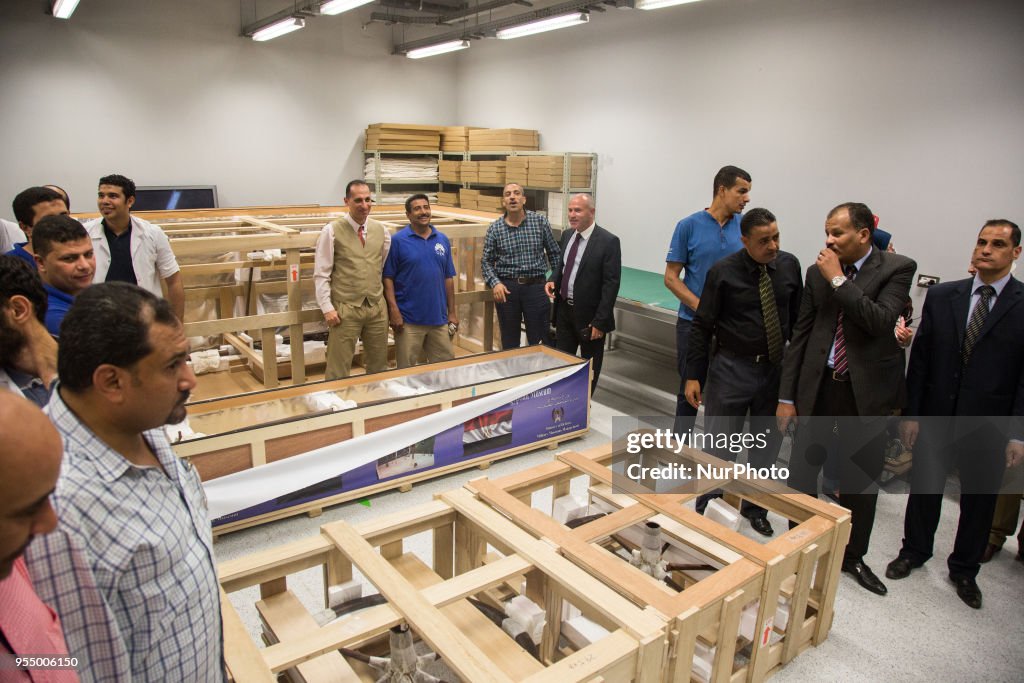 The Grand Egyptian Museum Receives The Last Chariot Of Tutankhamun