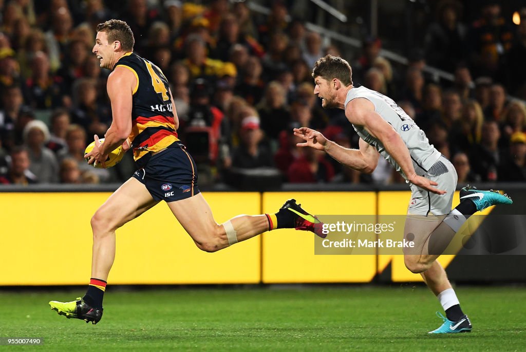 AFL Rd 7 - Adelaide v Carlton