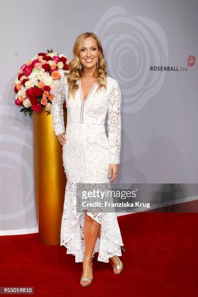 Angela Finger-Erben attends the Rosenball charity event at Hotel Intercontinental on May 5, 2018 in Berlin, Germany.