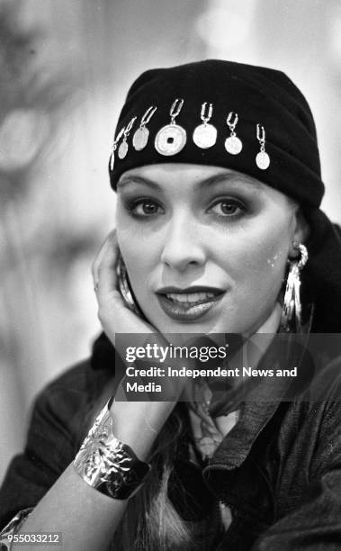 Brown Thomas Spring/Summer fashion show at Grafton Street, circa March 1987 .