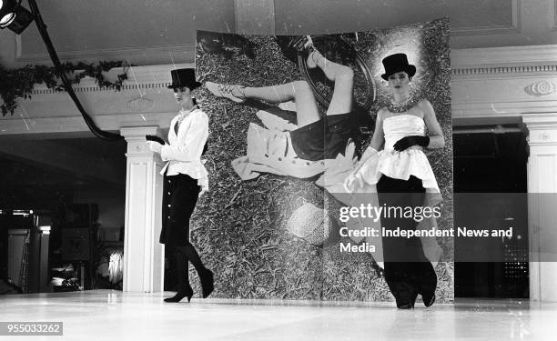 Brown Thomas Spring/Summer fashion show at Grafton Street, circa March 1987 .