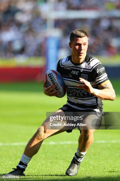 Jamie Shaul of Hull FC during the Betfred Super League match between Hull FC and Castleford Tigers at KCOM Stadium on May 5, 2018 in Hull, England.
