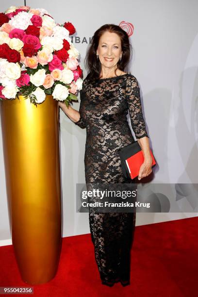 Daniela Ziegler attends the Rosenball charity event at Hotel Intercontinental on May 5, 2018 in Berlin, Germany.