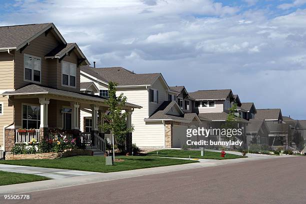 suburban america - denver stock pictures, royalty-free photos & images