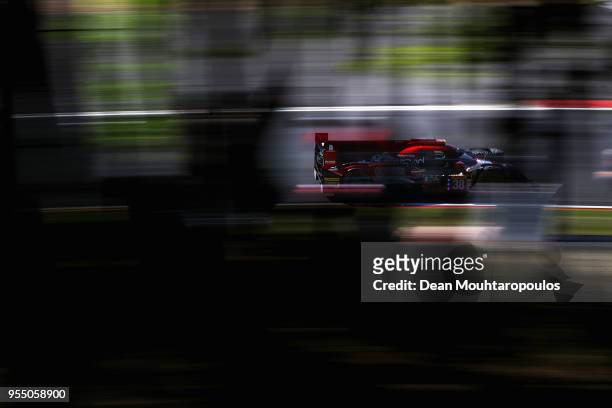 In the Oreca 07 - Gibson driven by Ho-Pin Tung of the Netherlands, Gabriel Aubry of France, Stephane Richelmi of Monaco competes in the WEC 6 Hours...