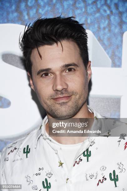 Actor Brett Dalton arrives at the premiere of Global Road Entertainment's "Show Dogs" at the TCL Chinese 6 Theatres on May 5, 2018 in Hollywood,...