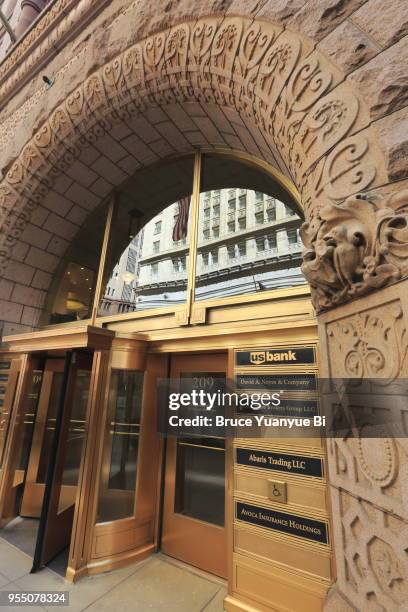 rookery building - rookery chicago 個照片及圖片檔