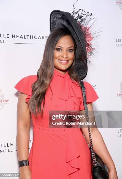 Professional boxer Laila Ali attends Kentucky Derby 144 on May 5, 2018 in Louisville, Kentucky.