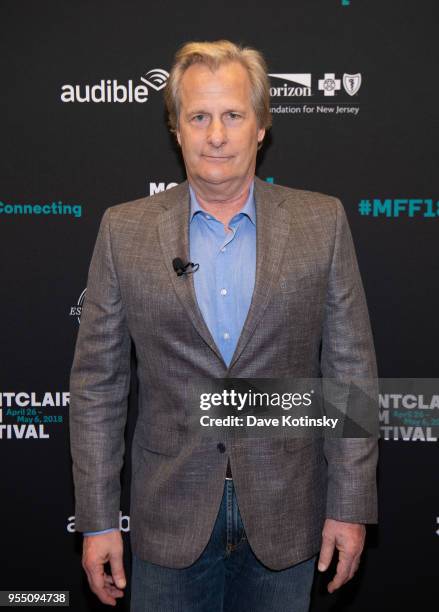 Actor Jeff Daniels arrives at the Montclair Film Festival on May 5, 2018 in Montclair, NJ.