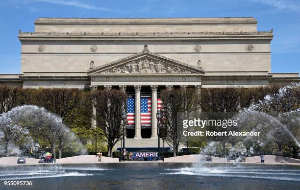 The National Archives Building, opened in 1935, is the original headquarters of the National Archives and Records Administration. It is located on...