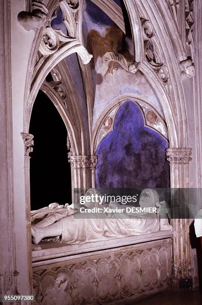 Gisants de Louis Ier de Vaud et de Jeanne de Montfort de Chambéon