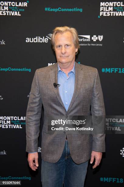 Actor Jeff Daniels arrives at the Montclair Film Festival on May 5, 2018 in Montclair, NJ.