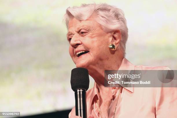 Angela Lansbury attends the "Little Women" FYC Reception And Panel Discussion at Linwood Dunn Theater at the Pickford Center for Motion Study on May...