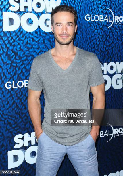 Actor Ryan Carnes attends the premiere of "Show Dogs" at The TCL Chinese 6 Theatres on May 5, 2018 in Hollywood, California.