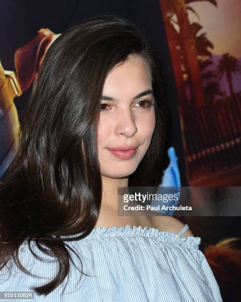 Actress Isabella Gomez attends the premiere of "Show Dogs" at The TCL Chinese 6 Theatres on May 5, 2018 in Hollywood, California.