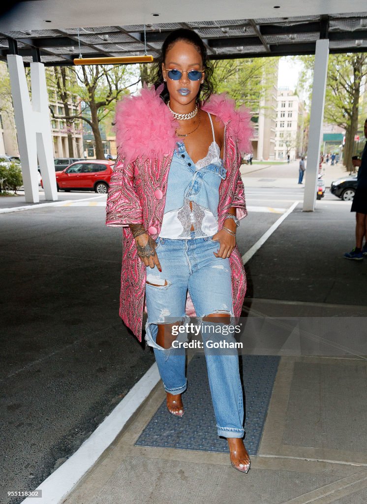 Celebrity Sightings in New York City - May 5, 2018