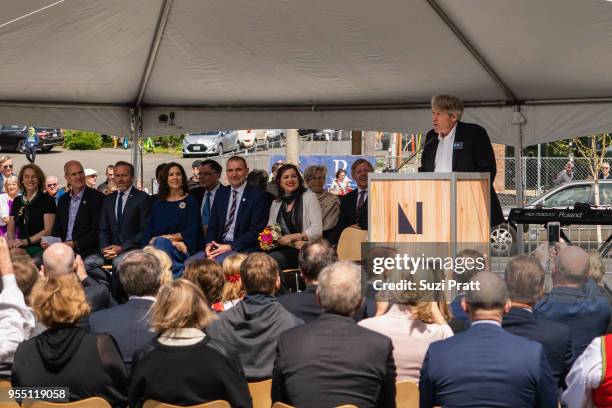 Mayor of Seattle Jenny Durkan, US Congress Member Rick Larsen, Denmark Foreign Minister Anders Samuelsen, Her Royal Highness the Crown Princess Mary...