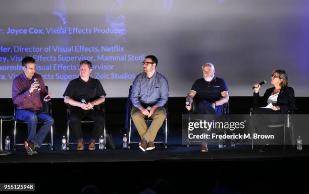Visual Effects Supervisor Lou Pecora, Visual Effects Supervisor Greg Liegey, Visual Effects Supervisor Marcus Taormina, Netflix Director of Visual...