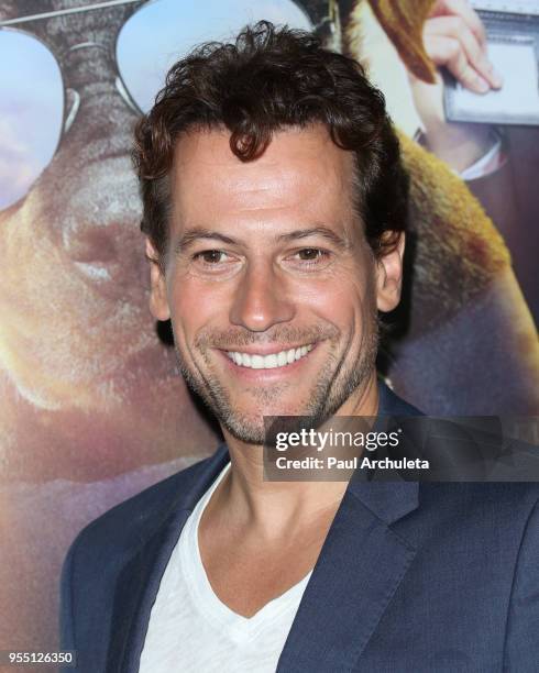 Actor Ioan Gruffudd attends the premiere of "Show Dogs" at The TCL Chinese 6 Theatres on May 5, 2018 in Hollywood, California.