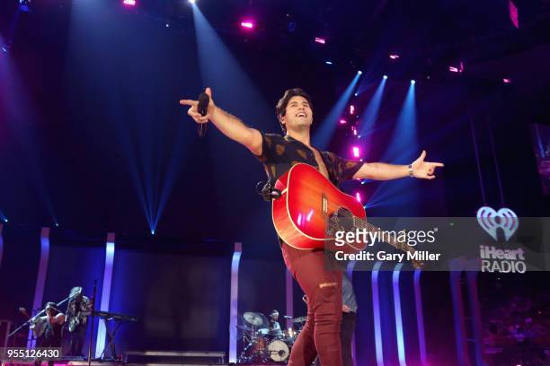 Dan Smyers of musical group Dan + Shay performs onstage during the 2018 iHeartCountry Festival By AT&T at The Frank Erwin Center on May 5, 2018 in...