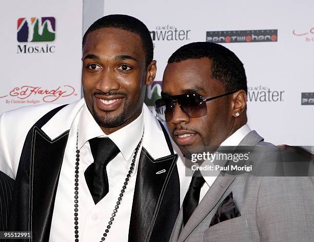 Gilbert Arenas and Diddy