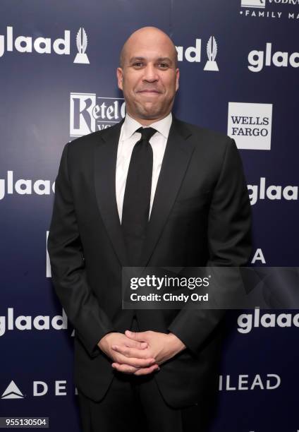 Cory Booker attends the 29th Annual GLAAD Media Awards at The Hilton Midtown on May 5, 2018 in New York City.