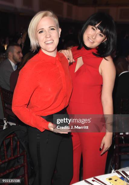 Board Member Hannah Hart attends the 29th Annual GLAAD Media Awards at The Hilton Midtown on May 5, 2018 in New York City.