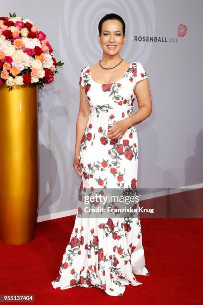 Nandini Mitra during the Rosenball charity event at Hotel Intercontinental on May 5, 2018 in Berlin, Germany.