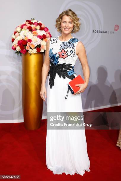 Valerie Niehaus attends the Rosenball charity event at Hotel Intercontinental on May 5, 2018 in Berlin, Germany.