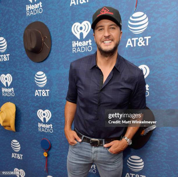 Luke Bryan arrives at the 2018 iHeartCountry Festival By AT&T at The Frank Erwin Center on May 5, 2018 in Austin, Texas.