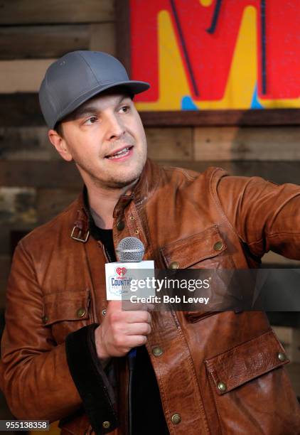 Gavin DeGraw speaks backstage at the 2018 iHeartCountry Festival By AT&T at The Frank Erwin Center on May 5, 2018 in Austin, Texas.
