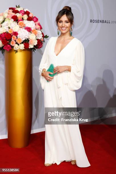 Nazan Eckes attends the Rosenball charity event at Hotel Intercontinental on May 5, 2018 in Berlin, Germany.