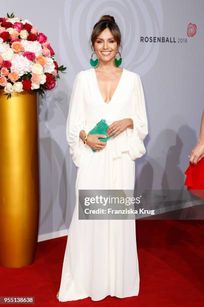 Nazan Eckes attends the Rosenball charity event at Hotel Intercontinental on May 5, 2018 in Berlin, Germany.