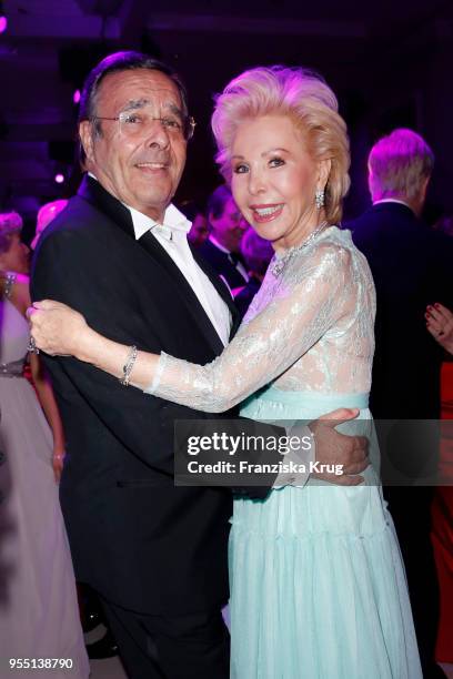 Mario Ohoven and Ute-Henriette Ohoven during the Rosenball charity event at Hotel Intercontinental on May 5, 2018 in Berlin, Germany.