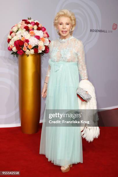 Ute Ohoven during the Rosenball charity event at Hotel Intercontinental on May 5, 2018 in Berlin, Germany.