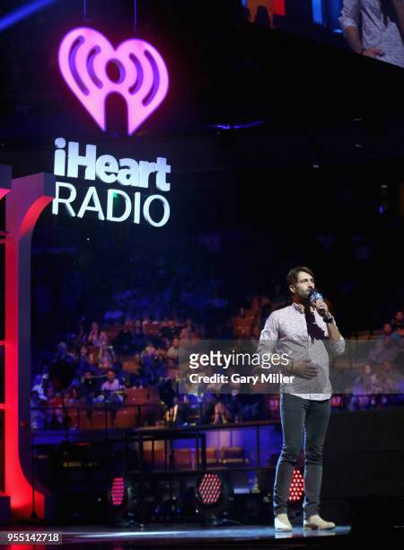 Ryan Hurd speaks onstage during the 2018 iHeartCountry Festival By AT&T at The Frank Erwin Center on May 5, 2018 in Austin, Texas.